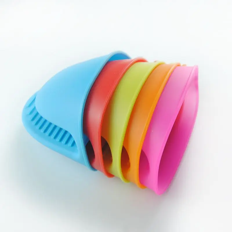 

Silicone Insulated Heat Pot Clips Microwave Oven Gloves Anti-scard Hot Plate Clip Oven Mitts Kitchen Accessory