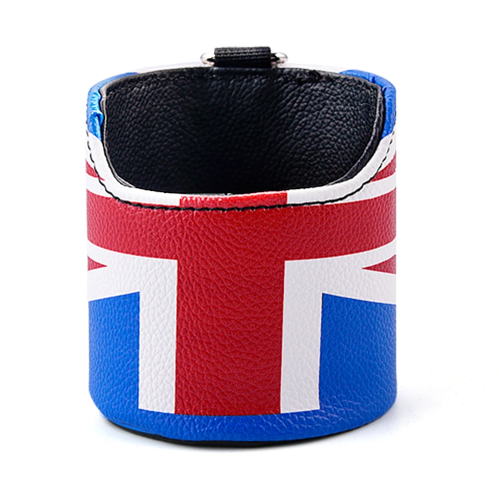 Car Air conditioning outlet Storage Box Uinversal Leather Case Organizer Catch Catcher cylinder for Mobile Phone Coin Cigarette