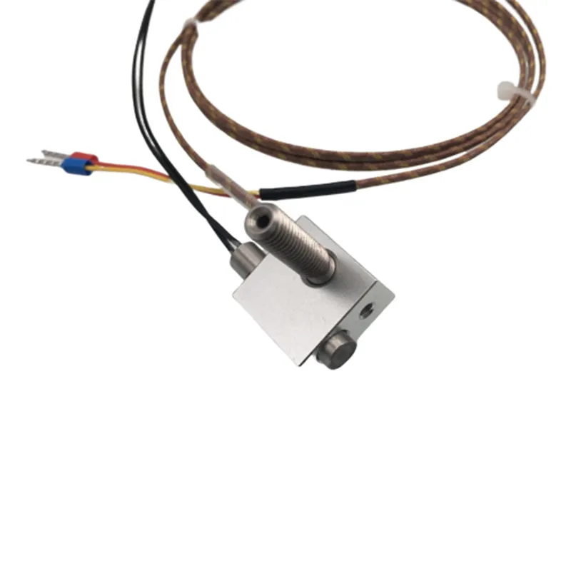 Funssor 1 шт. репликатор 2 3D принтер hotend комплект 0,4 мм сопло нагреватель картридж TC термопара 1,75 мм