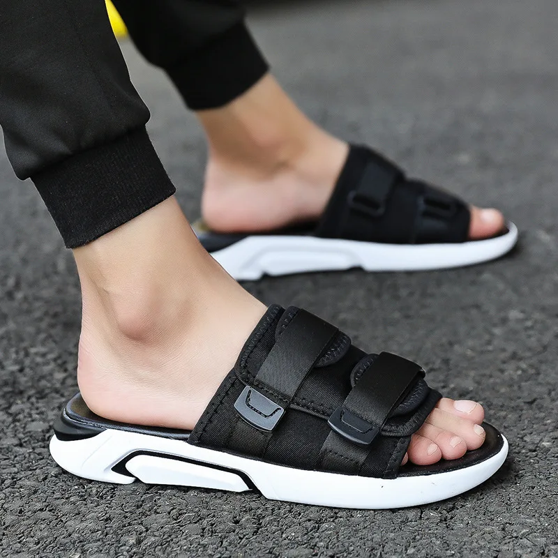 

2018 New Style Men Sandals Anti-slip Sandals Summer Sandals MEN'S Slippers Outdoor Flip-flops MEN'S SHOES Slippers