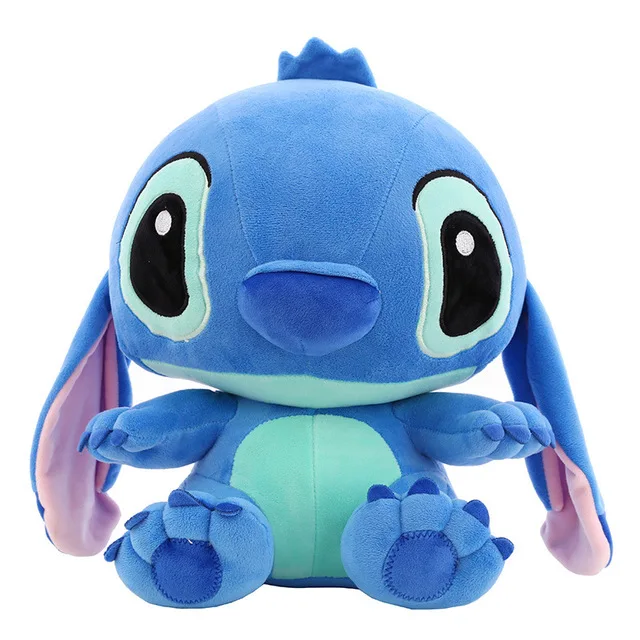 35cm blue 35 см милый мультфильм Стич Лило и Стич Плюшевые игрушки куклы дети мягкие игрушки для ребенка день рождения Рождество Дети Малыш Gi - Цвет: 35cm blue