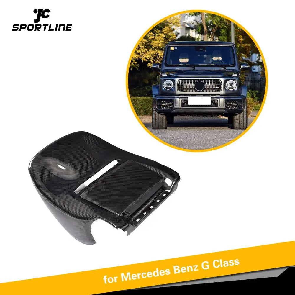 Carbon Fiber Seat Back Cover Trims Interior Trims For Mercedes-Benz G Class 2019 Carbon Seat Cover Trim