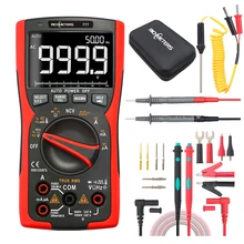 RM777 Digital Multimeter 9999 Professionelle True RMS Analog Tester Multimetro DIY Transistor Kondensator NCV ACDC Strom Meter