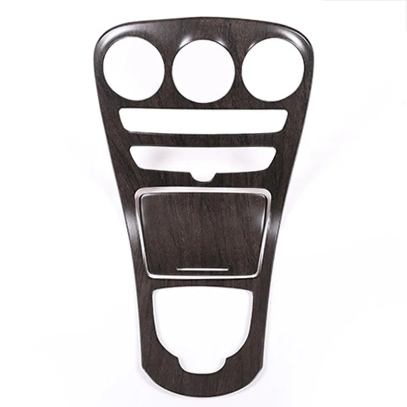 Переключающая Центральная панель управления Крышка для Mercedes-Benz Oak C/GLC Центральная панель управления рамка декоративная наклейка ABS фактура дуба