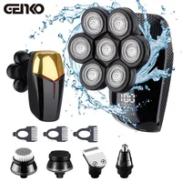 GENKO New Shaver For Men 7D Independently 7 Cutter Floating Head Waterproof Electric Razor Wet And Dry Trimmer For Man 1