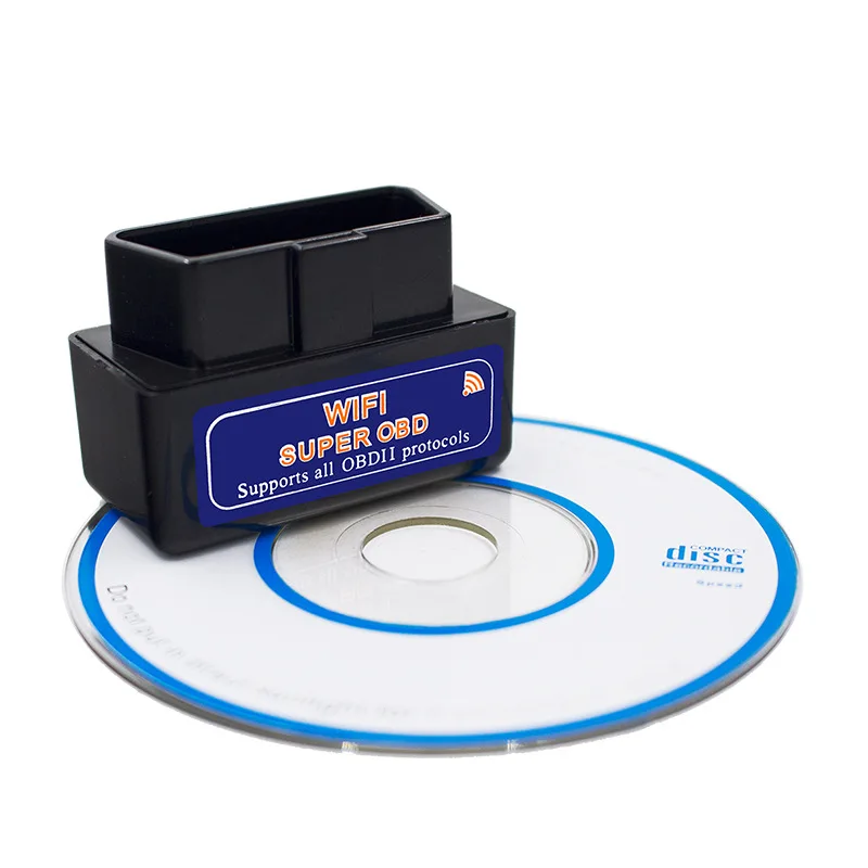 ELM327 V1.5 Wi-Fi OBDII диагностический сканер считыватель кодов для iPhone iOS Android elm 327 1,5 OBD 2 сканирующий инструмент автоматический проверочный светильник двигателя
