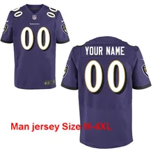 A+++ хорошие отзывы Персонализированные сшитые Baltimore s Подгонянные любое имя и номер Мужские Женские Молодежные Детские Джерси