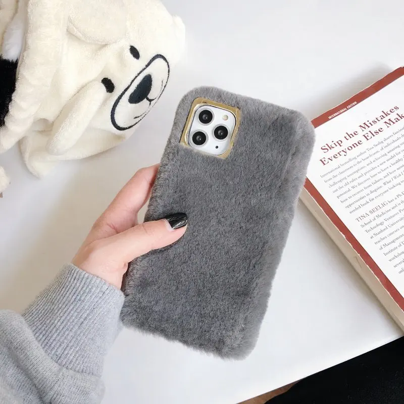 

Xiaomi Redmi Note 8 Case Soft Silicon Shockproof Phone Cover For Redmi Note 8 Note8 Lovely Furry Fur Protection Cases 6.3 inch