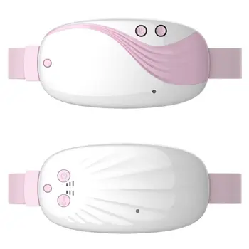 

Menstrual Heating Pad Protection Electric Warming Waist Belt Vibration Cramp Rel 667D