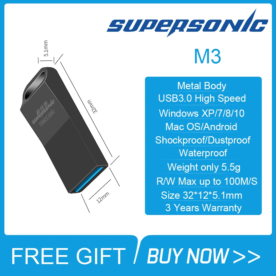 USB флеш накопитель M3 флешка 3 0 на 16 ГБ 32 64 128 карта памяти для ПК ноутбука