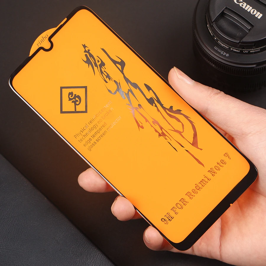 6D полное покрытие из закаленного стекла для Xiaomi mi Red Note 5 6 7 K20 Pro A2 Lite A3 Pocophone F1 9 8 SE 9T