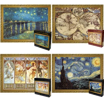 

3000Pcs Assemble World Map Large Flat Paper Couple Puzzle Educational Toys Jigsaw Puzzle for Adult Gift wholesale