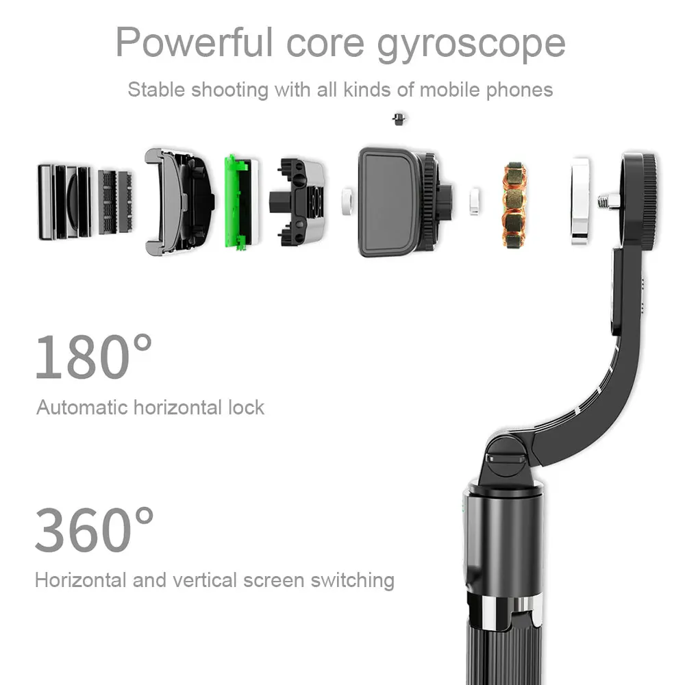 Ручной шарнирный стабилизатор для камеры GoPro мобильный телефон селфи с Bluetooth