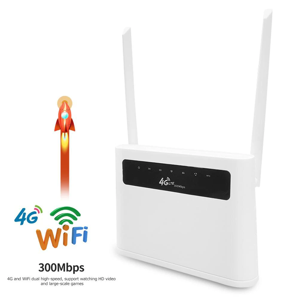 150mbps sem Fio Roteador Wi-fi Built-in Bateria Sim Lte Cat4 Cpe Suporte Máximo 32 Usuários Finais & Rj45 4 Portas Lan 4g 4 High Quality Computador e Escritório