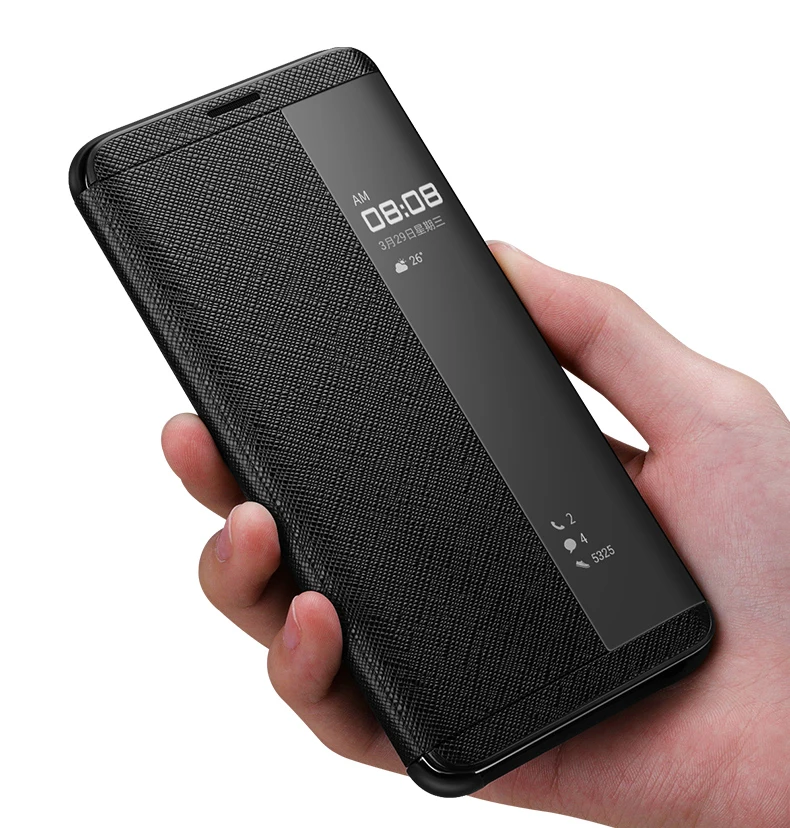 Роскошный флип-кейс для huawei mate RS Porsche Design, чехол из натуральной кожи для huawei mate RS, защитный чехол для телефона