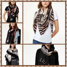 Итальянский модный Бренд Liu женский высококачественный шарф шаль
