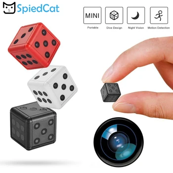 

Mini Camera Dice Action Mini Camcorder Sport DV for Motorcycle Mini HD Keychain Camera 1080P Micro Camera Support TF card