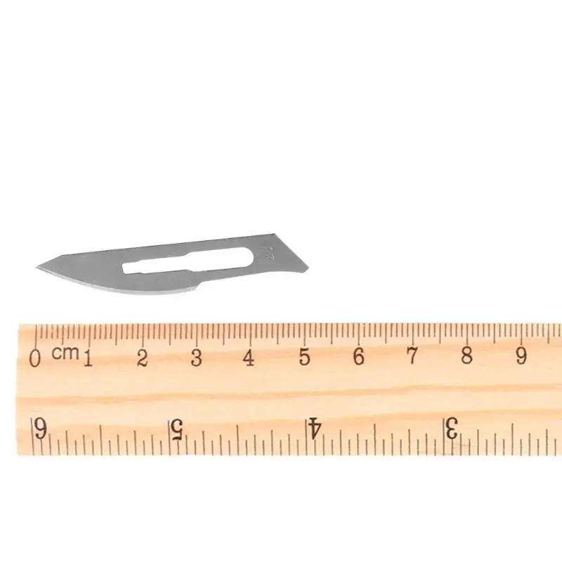10 шт. 23# нож для скальпеля Лезвия для резьбы по дереву Гравировка Ремесло скульптура режущий инструмент PCB ремонт