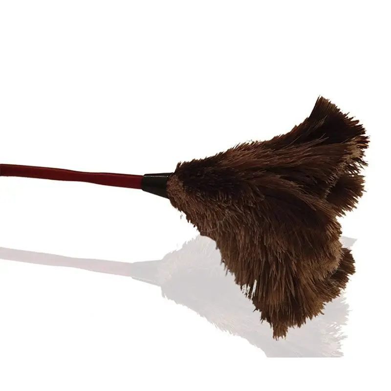 ELEG-Ostrich чистящее перо Duster Ostrich Duster щетка для пыли из страусиных перьев мягкие перья Duster от мебели до лопастей вентилятора
