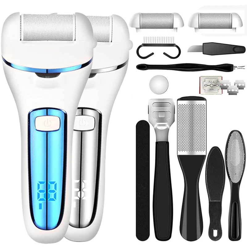 USB Electric Foot Grinder Files Vacuum Pedicure Machine Portable Callus Remover Cleaner Foot Dead Skin Care Tools