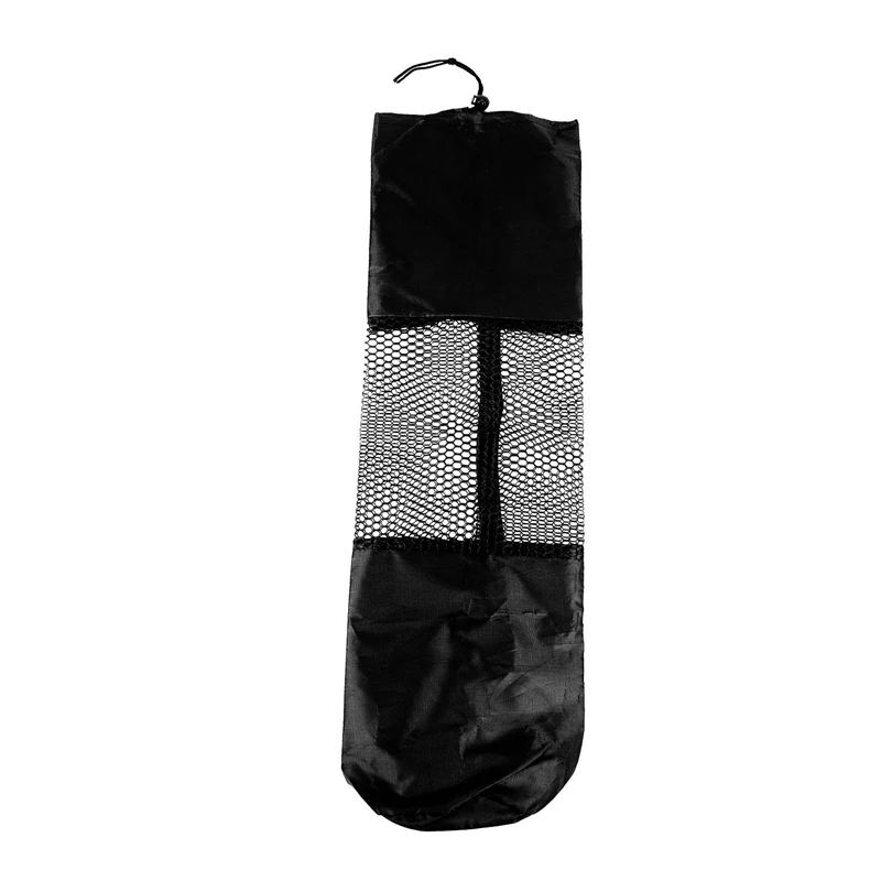 Nirmon Sac portable noir pour tapis de yoga Pilates