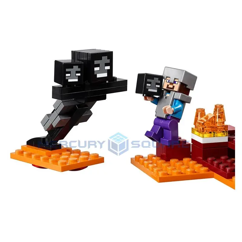 Wither Building Blocks With Armored Steve Action Figures Compatible My World Bricks Set Gifts Toys 21126 Wither Building Blocks With Armored Steve Action Figures Compatible My World Bricks Set Gifts Toys 21126