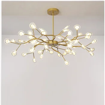 

Modern firefly LED Chandelier light stylish tree branch chandelier lamp decorative firefly ceiling chandelies hanging Lighting