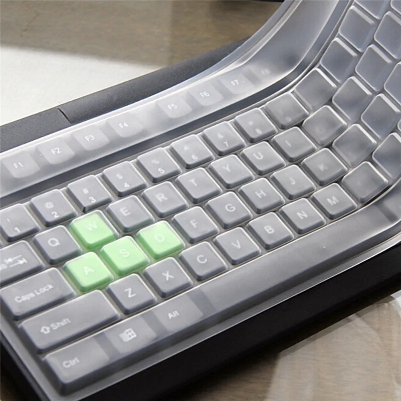 1PC Universal Silicone Desktop Computer Keyboard Cover Skin Protector Film Cover