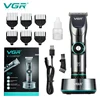 VGR 256 Hair Clipper Professional Personal Care Digital Display Variable Speed Trimmer For Men  Barber Clippers V256 5