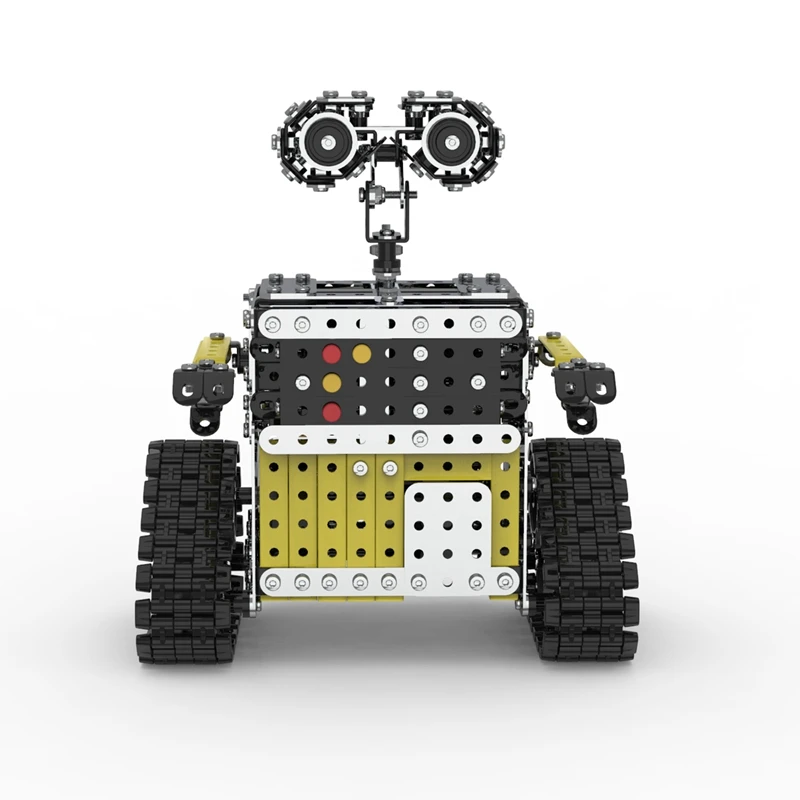 728 шт блоки дистанционного управления, сборный робот 2,4G 10CH, сделай сам, стальной умный робот-игрушка для детей