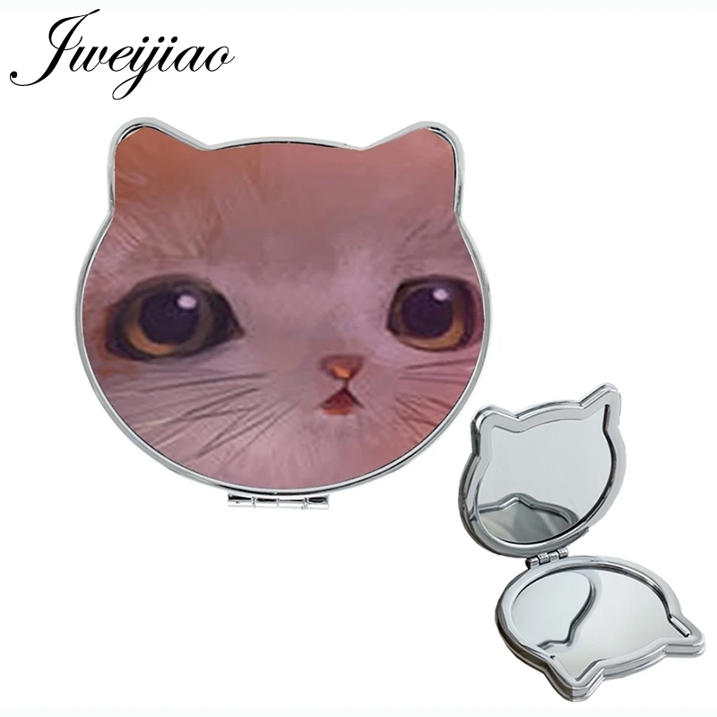 CN316 13 JWEIJIAO белый персидский кошачьими ушками фасонные инструменты espelho де maquiagem красивых фотографий маленькое зеркало для макияжа женские подарок C783 - Цвет: CN316 13