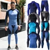 Fanceey High Collar Winter Thermal Underwear Men Long Johns Men Rashgard Shirt Leggings Warm Sport Compression Underwear Thermo 4
