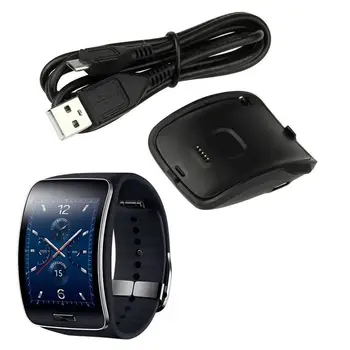 

for Gear S R750 Charger,Upgraded Portable Charger Dock Cradle with USB Charging Cord for Samsung Gear S R750 Smart Watch (Gear S