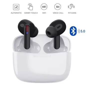 

Bluetooth 5.0 Earhones With Charging Case Wireless Earphone Semi-in-ear Earbuds Sport Touch Control with Microphone Headset