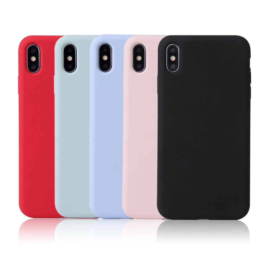 GCASE новый чистый жидкий силиконовый мягкий чехол для iPhone 7/8plus iphone 7 8 полное