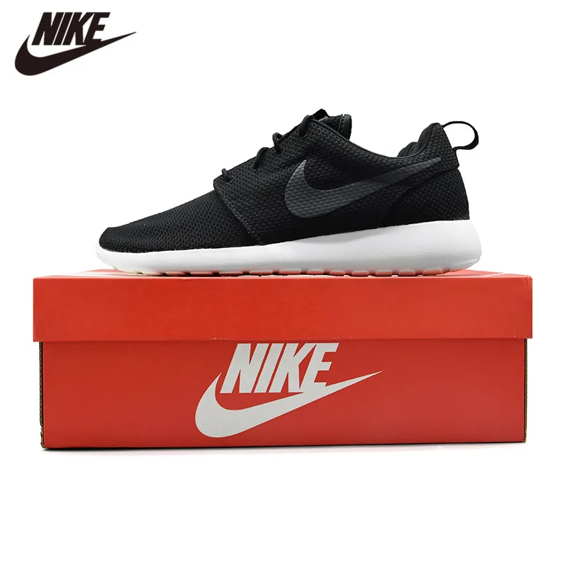 

NIKE ROSHE RUN Original New Arrival 2019 Men's Breathable Running Shoes Sneakers With box 511881-010