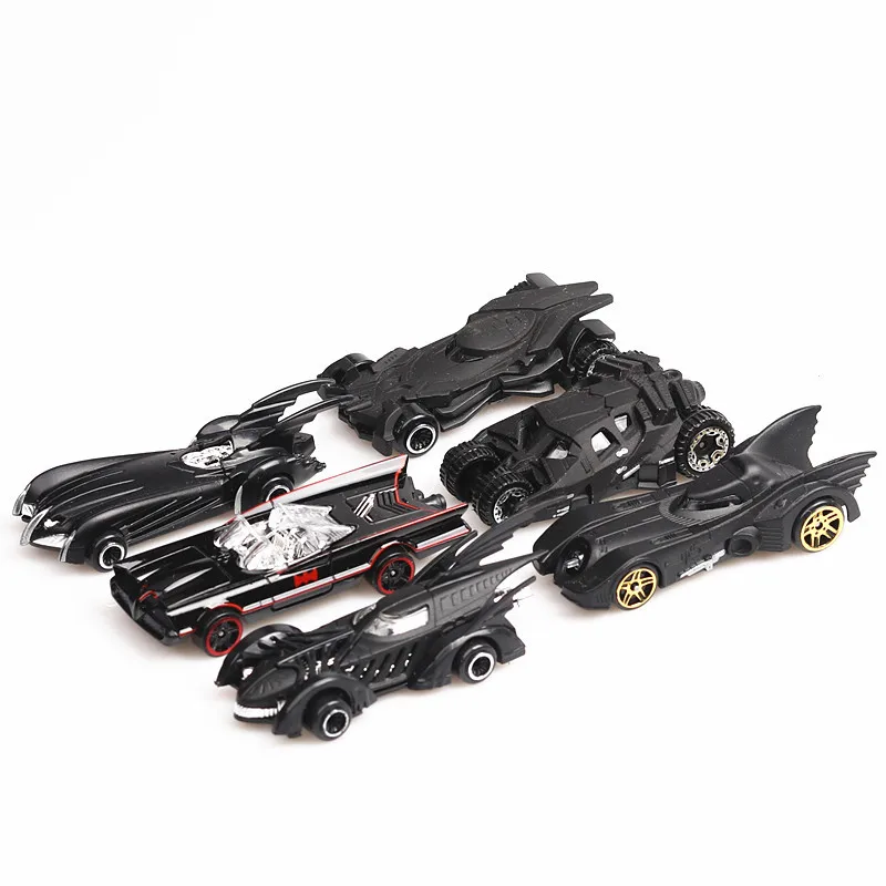 6 в 1 Бэтмен колесница модель Dark Chariot легированная форма карманный автомобиль 1:64