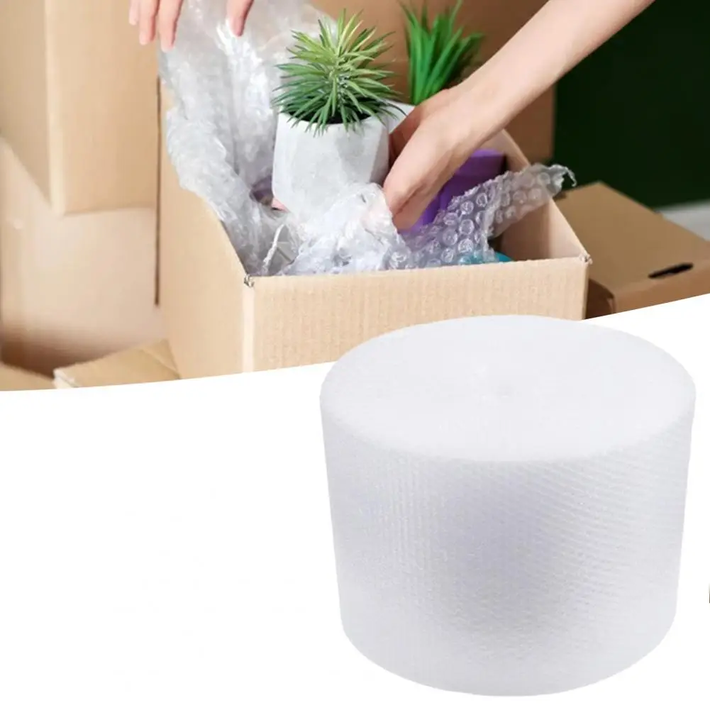 Bubble Cushioning Wrap Reusable Bubble Wrap Roll PE Shock Absorption  Excellent Double Layer Air Bubble Roll