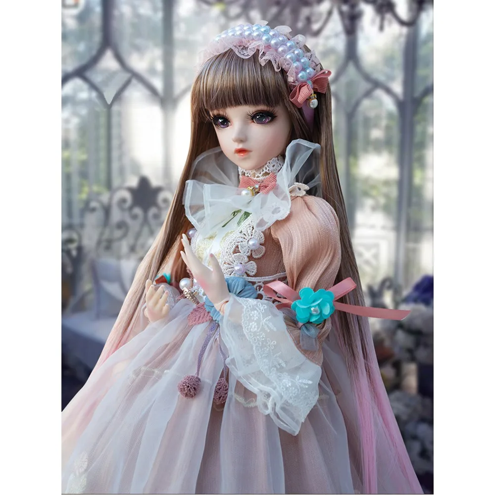 60 см модная BJD большая кукла Дорис Кэти ручная модификация версия 1/3 BJD куклы принцессы с макияжем полный набор кукла для девочки день рождения