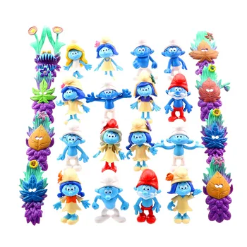 

24pcs/lot Cute Small Elf Capsule Model Cartoon Anime Animal Pet Figures Toys Kids Birthday Gifts