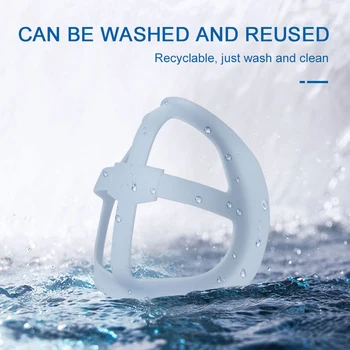 

5PCS/Lot Mask Bracket Unisex Reusable Dustproof Windproof Haze Pollution Respirato 3D Mask Holder Mask Support For Outdoor