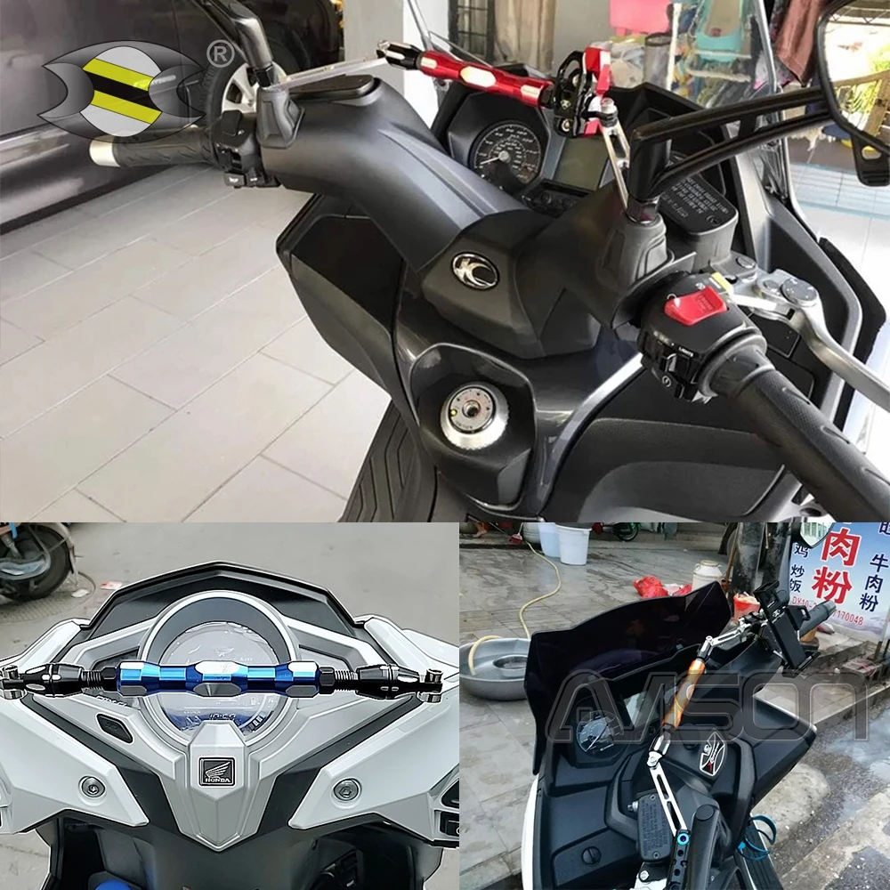 Для NMAX XMAX 250 300 PCX125 150 Tmax X цитата смартфона зеркальный кронштейн регулируемый с