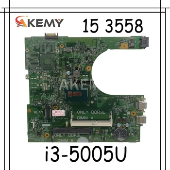 

For DELL INSPIRON 15 3558 Laptop Motherboard With i3-5005U CN-0MHDT2 0MHDT2 MHDT2 PWB:1XVKN MB 100% Tested Fast Ship