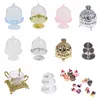 1/5pcs 3D Miniature Food DIY Craft For Dollhouse Mini Dessert Pan Cake Stand Fruit Tray and mini cake Doll Kitchen Toys 1