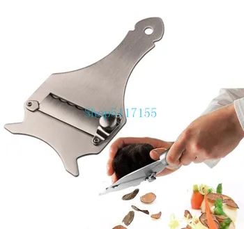 

50pcs Stainless Steel Truffle Slicer Chocolate Shaver Knife for Cheese Grater Useful Dessert Kitchen Tools