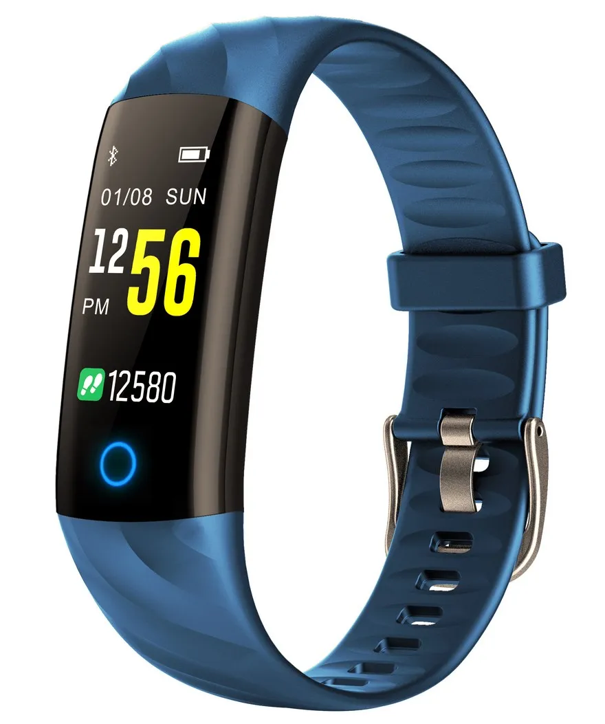 Фитнес-браслет CARCAM SMART BAND S5 шагомер, пульсометр, IP68, артериальное давление, GPS, уведомления