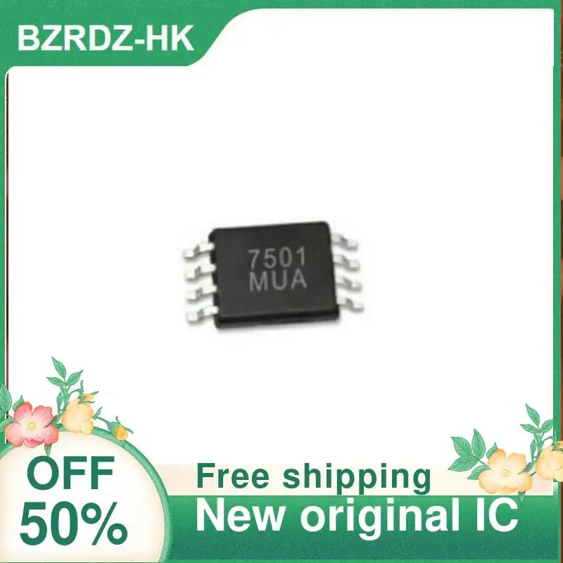 

5PCS MAX7501MUA+T 7501MUA MSOP-8 New original IC
