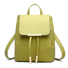 

MONNET CAUTHY New Arrival Backpacks Leisure Fashion Practical PU Bags Solid Color Green Lavender Beige Deep Blue Black Backpack