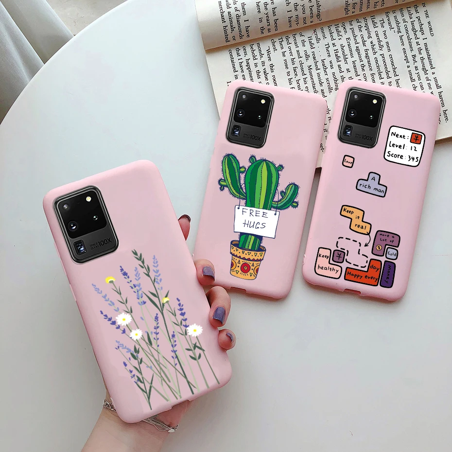 Silicone Painting Cute Soft Slim Phone Case Cover