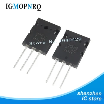 

6PCS 2SA1943 TO-3P 2SC5200 TO-3PL=3pair ( 3PCS C5200 + 3PCS A1943 )